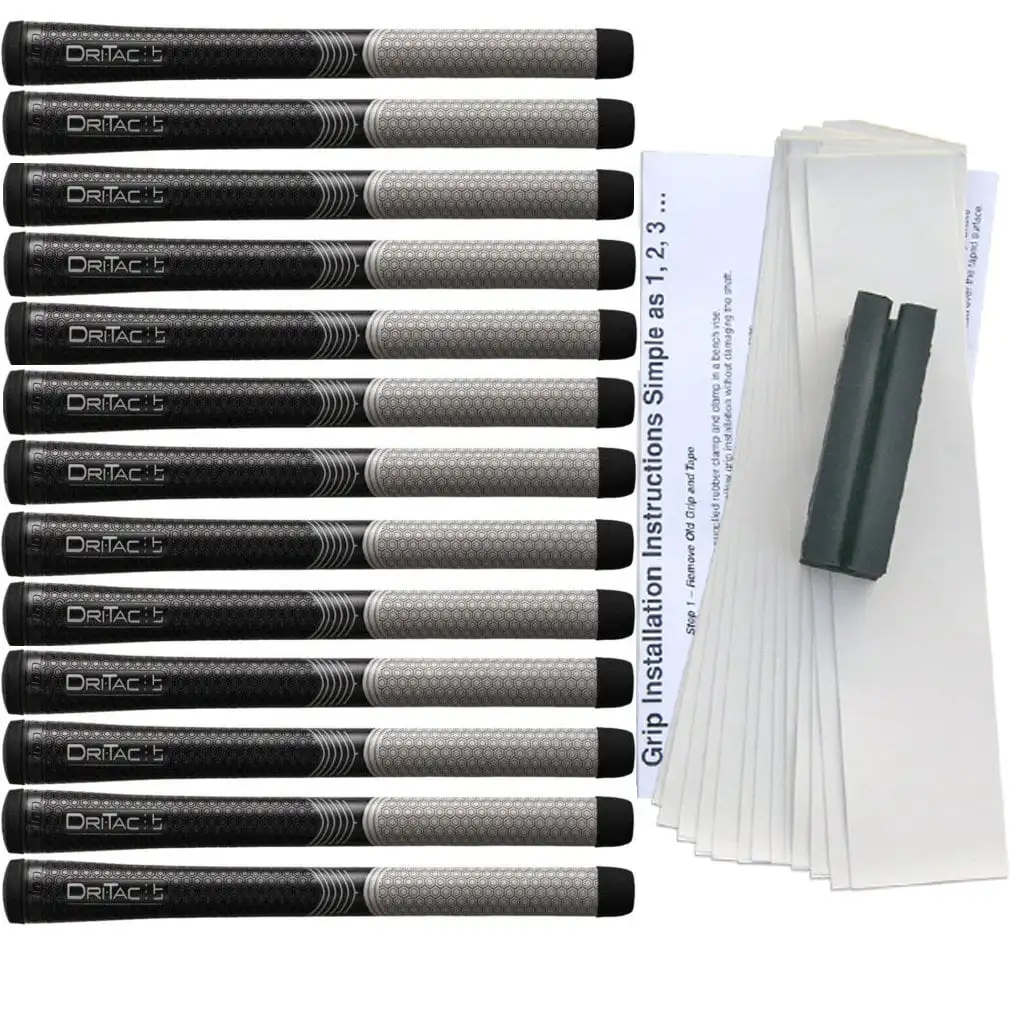 Winn Grips Winn Dri-Tac LT (Less Taper) 13-pc Grip Kit 1 Winn Grips Winn Dri-Tac LT (Less Taper) 13-pc Grip Kit