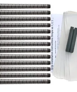 Winn Grips Winn Dri-Tac Wrap Gray 13-pc Grip Kit -Custom Clubs shop 6DTWR DG Pack X min