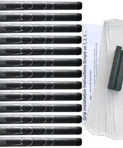 Winn Grips Winn Dri-Tac Dark-Grey 13-pc Grip Kit -Custom Clubs shop 7DT DG Pack XL min