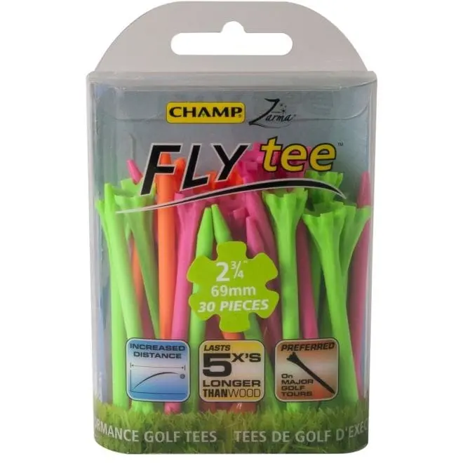 Champ Spikes Champ Zarma FLYTee 2-3/4" Golf Tees 2 Champ Spikes Champ Zarma FLYTee 2-3/4" Golf Tees - Image 2