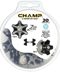 Champ Spikes Champ Zarma Tour-UA RST / Under Armour Golf Spikes - Slim Lok