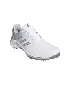 Adidas Golf ZG21 Spiked Wide Shoes FW5551 -Custom Clubs shop FW5551 FTW photo front lateral top white 1500x