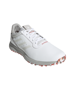 Adidas Golf S2G SL Mens Spikeless Leather Golf Shoes FX4333 -Custom Clubs shop FX4333 FTW photo front lateral top white 1500x
