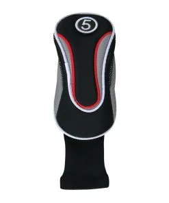 Black-Gray Head Covers With Sock -Custom Clubs shop HC 2203 HY X min