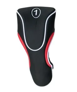 No Logo Red-Black Head Covers