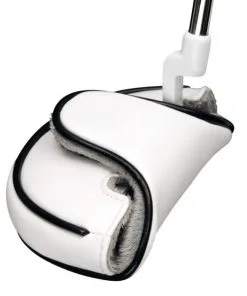 White PU Half Mallet Putter Headcover
