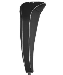 No Logo Contour Black Neoprene Golf Headcovers