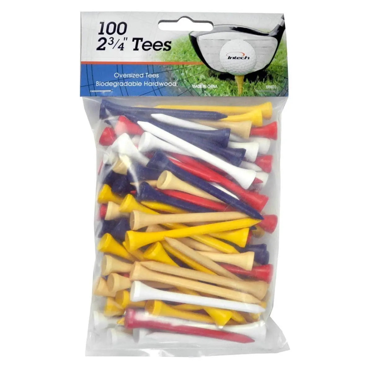 Intech 2 3/4-Inch Golf Tees 100-Pack 1 Intech 2 3/4-Inch Golf Tees 100-Pack