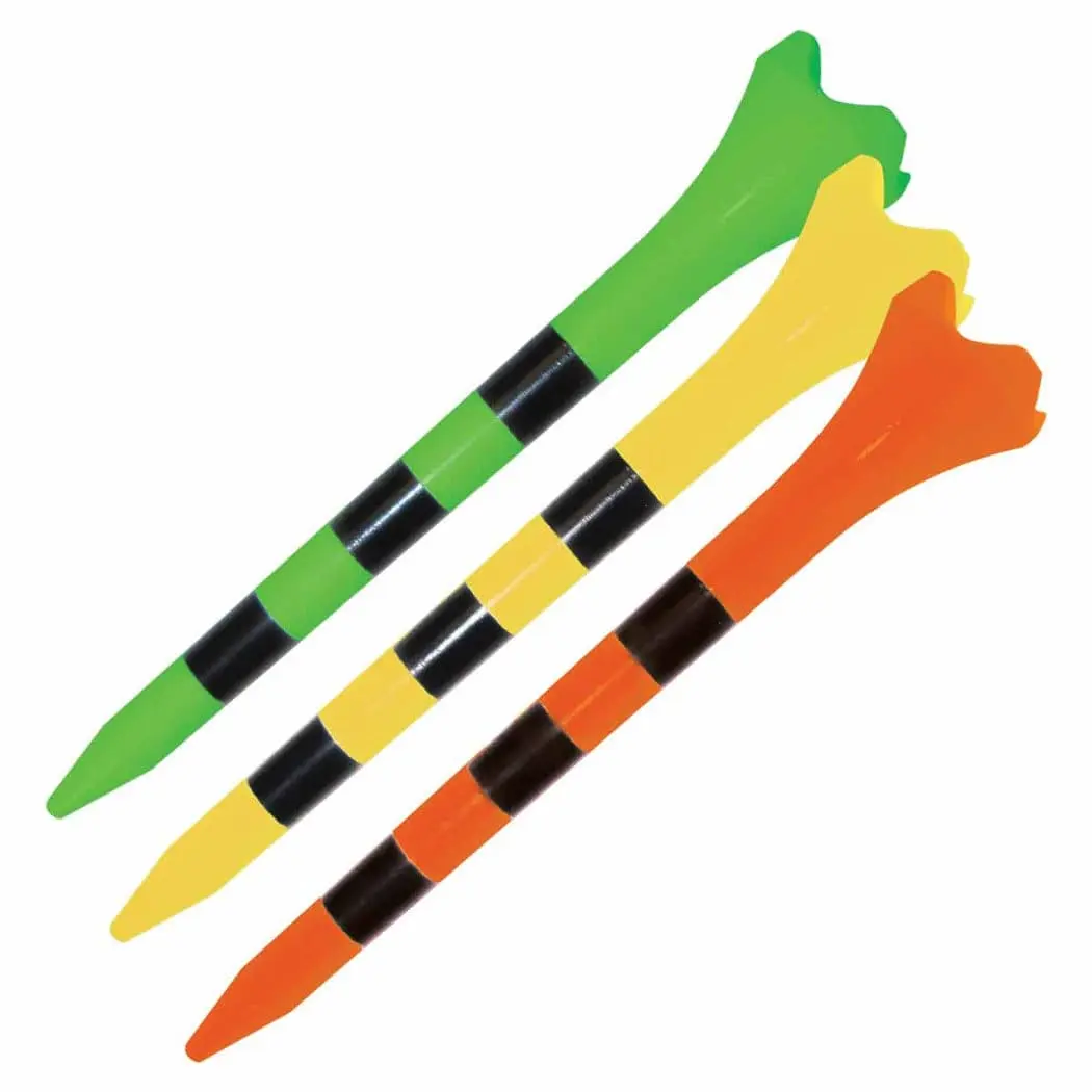 Pride Golf Tees Pride Evolution Striped Plastic 2-3/4" Golf Tees - 30 Pack 6 Pride Golf Tees Pride Evolution Striped Plastic 2-3/4" Golf Tees - 30 Pack - Image 6