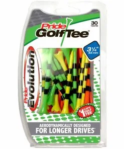 Pride Golf Tees Pride Evolution Striped Plastic 3-1/4" Golf Tees - 30 Pack -Custom Clubs shop SSEVS31430 CITMIX XL1 min 01