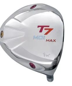Custom-Built T7 Max MOI Red Triangular Titanium Driver