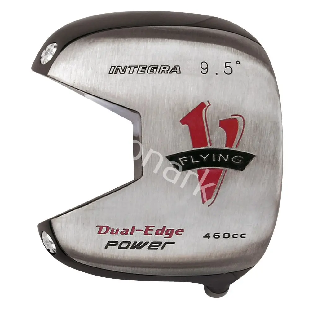 Integra Golf Integra Flying-V Dual-Edge Titanium Driver Head 1 Integra Golf Integra Flying-V Dual-Edge Titanium Driver Head
