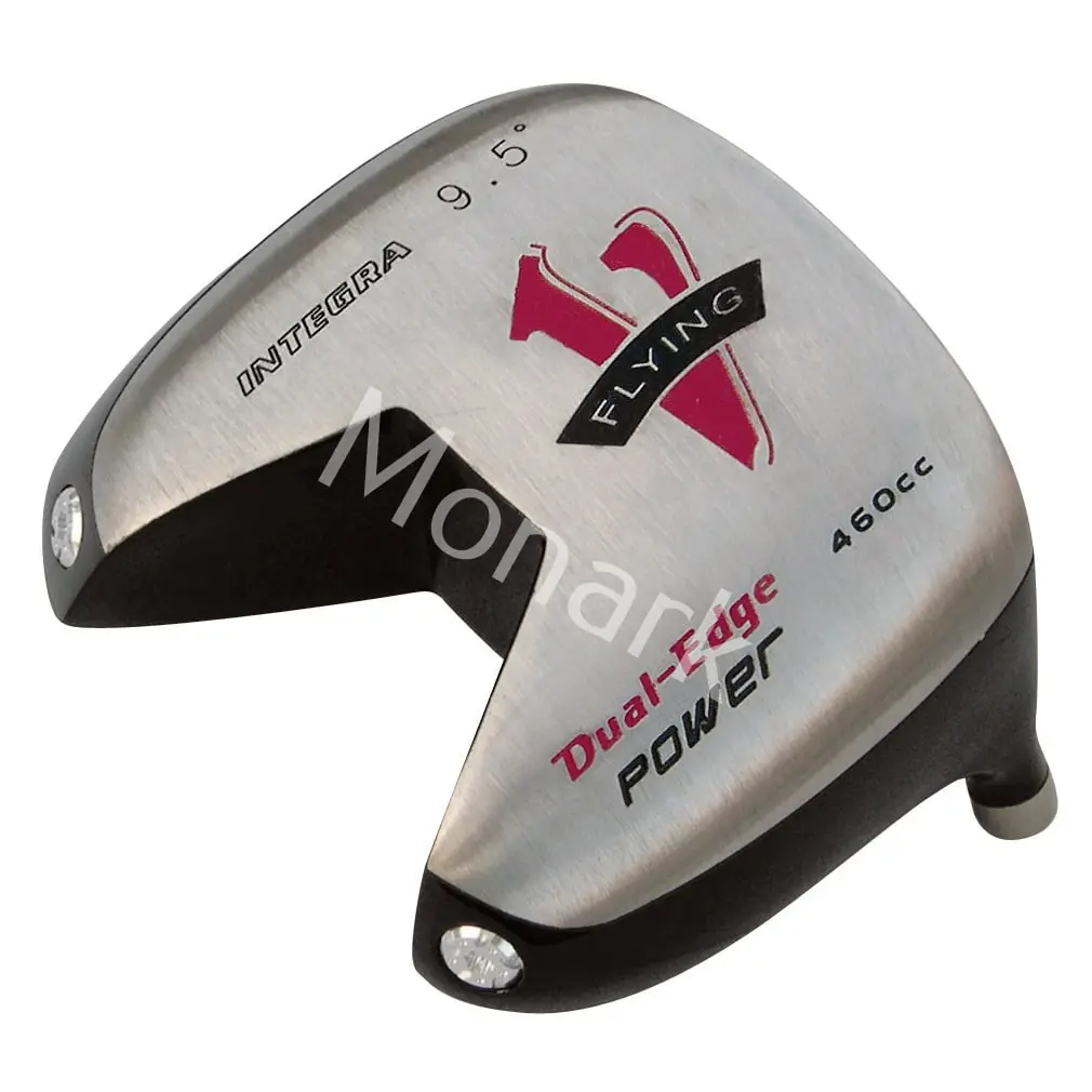 Integra Golf Integra Flying-V Dual-Edge Titanium Driver Head 3 Integra Golf Integra Flying-V Dual-Edge Titanium Driver Head - Image 3