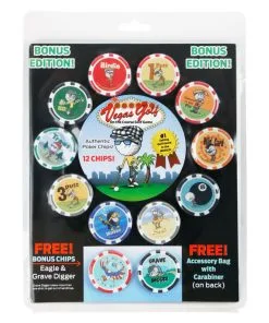 VEGAS GOLF On The Course Golf Game (12 Chip Edition)