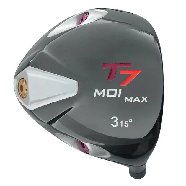 Custom-Built T7 Max MOI Black Triangular Fairway Wood 1 Custom-Built T7 Max MOI Black Triangular Fairway Wood