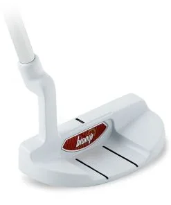 Custom-Built Bionik 105 White Half Mallet Putter