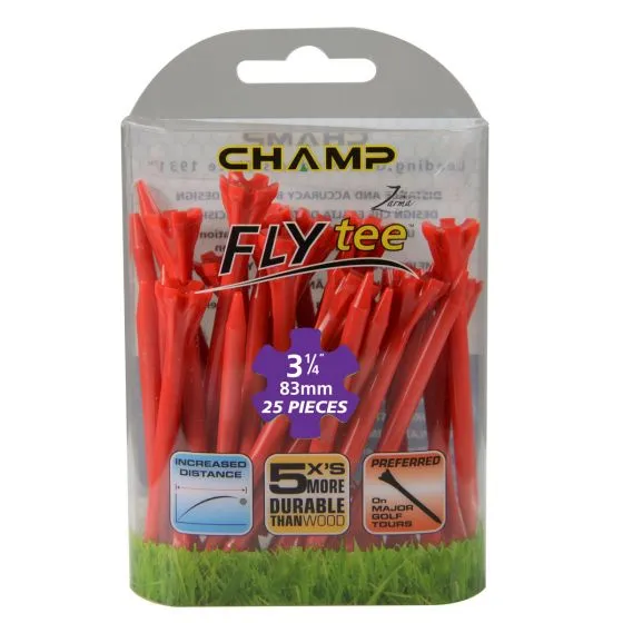 Champ Spikes Champ Zarma FLYTee 3-1/4" Golf Tees 4 Champ Spikes Champ Zarma FLYTee 3-1/4" Golf Tees - Image 4