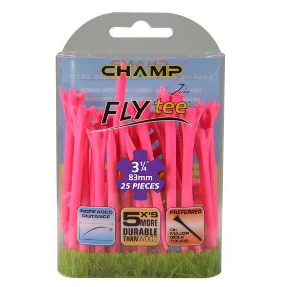 Champ Spikes Champ Zarma FLYTee 3-1/4" Golf Tees 1 Champ Spikes Champ Zarma FLYTee 3-1/4" Golf Tees
