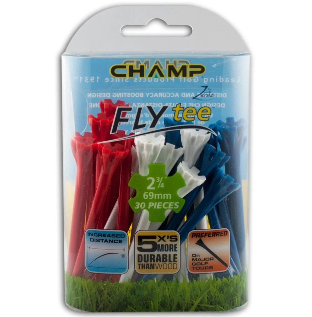 Champ Spikes Champ Zarma FLYTee 2-3/4" Golf Tees 1 Champ Spikes Champ Zarma FLYTee 2-3/4" Golf Tees