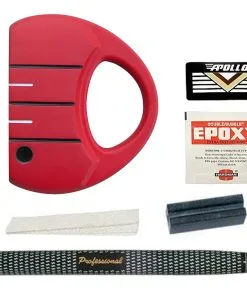 Heater III Red Mallet Putter Component Kit