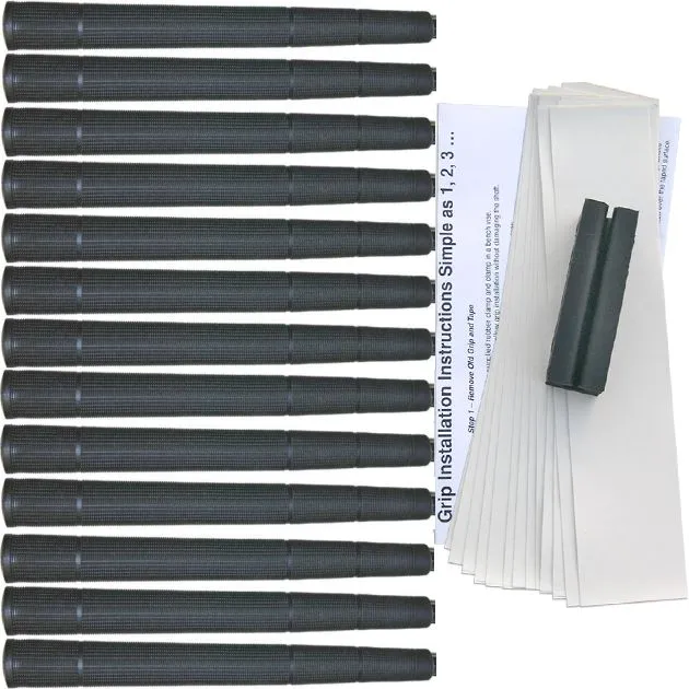 Tacki-Mac Grips Tacki-Mac Arthritic Serrated Oversize (+3/32") Grip Kit 1 Tacki-Mac Grips Tacki-Mac Arthritic Serrated Oversize (+3/32") Grip Kit