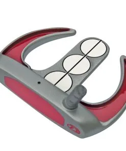 Custom-Built Armada Mallet Putter - Red/Gray