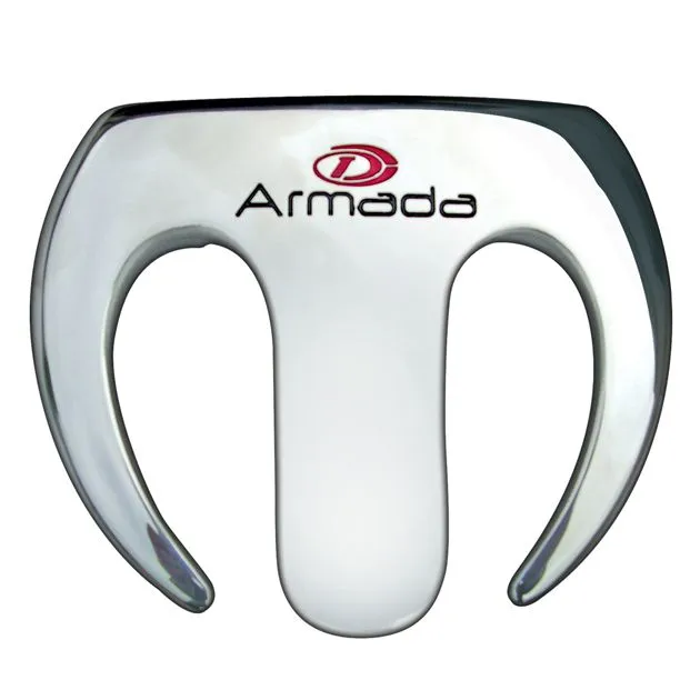 Custom-Built Armada Mallet Putter - Black/White 5 Custom-Built Armada Mallet Putter - Black/White - Image 5