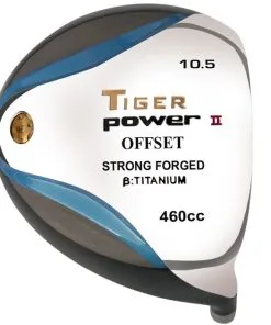 Custom-Built Tiger Power II Offset Titanium Driver
