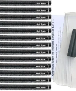 Golf Pride Grips Golf Pride Tour Wrap 2G Black 13-pc-Grip Kit