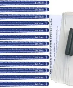 Golf Pride Grips Golf Pride Tour Wrap 2G Blue 13-pc Grip Kit
