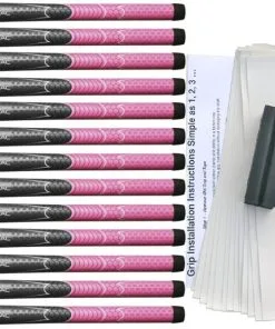 Winn Grips Winn DriTac Undersize Gray/Pink - 13 Pc Grip Kit
