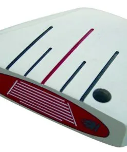 Custom-Built Heater 5.0 White Mallet Putter