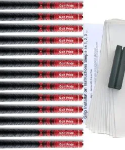 Golf Pride Multi-Compound Red 13-pc Grip Kit