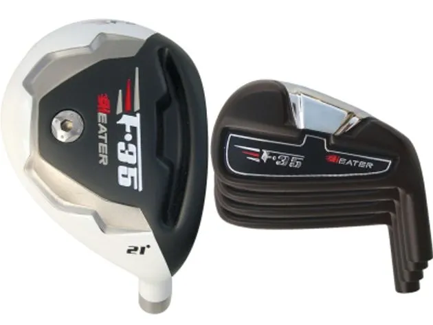 Custom-Built Heater F-35 Hybrid/Iron Combo Set (8 Clubs) 1 Custom-Built Heater F-35 Hybrid/Iron Combo Set (8 Clubs)