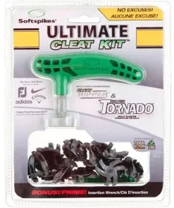 SoftSpikes Golf Softspikes Ultimate Cleat Kit - Silver Tornado
