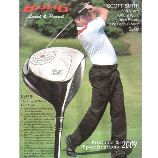 BangGolf Bang Golf ST539 Cast Beta Titanium Driver Head 5 BangGolf Bang Golf ST539 Cast Beta Titanium Driver Head - Image 5