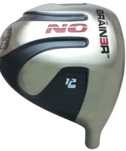 Geek Golf No Brainer Titanium Driver Head Grey