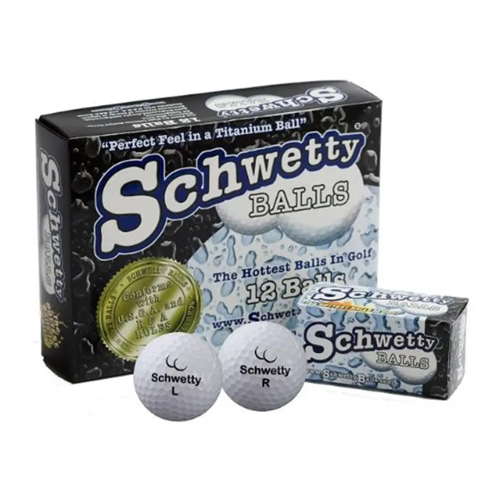 Schwetty Balls - One Dozen Novelty Golf Balls 1 Schwetty Balls - One Dozen Novelty Golf Balls