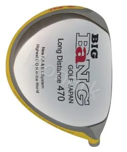 BangGolf Bang Golf Big Bang Japan 470 Yellow Titanium Driver Head