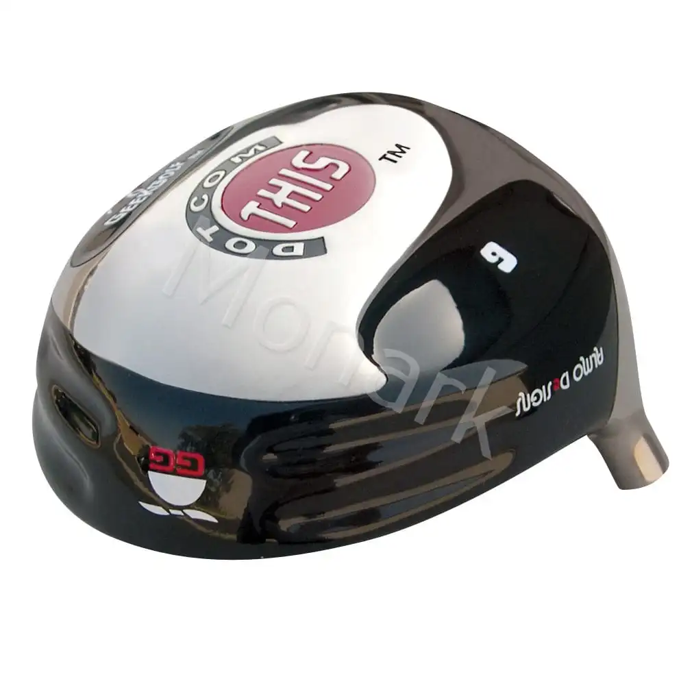Geek Golf Dot-Com-This Titanium Driver Head - Black 4 Geek Golf Dot-Com-This Titanium Driver Head - Black - Image 4