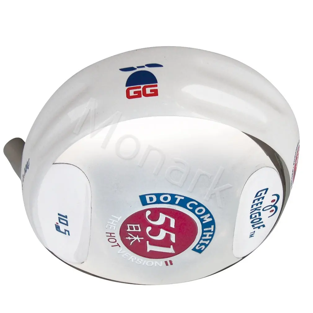 Geek Golf Dot-Com-This 551 Japan Hot Version Titanium Driver Head - White 3 Geek Golf Dot-Com-This 551 Japan Hot Version Titanium Driver Head - White - Image 3
