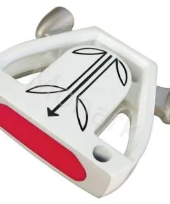 Custom-Built T7 Twin Engine White Mallet Putter