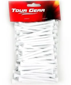 Tour Gear 3-1/4" White Golf Tees