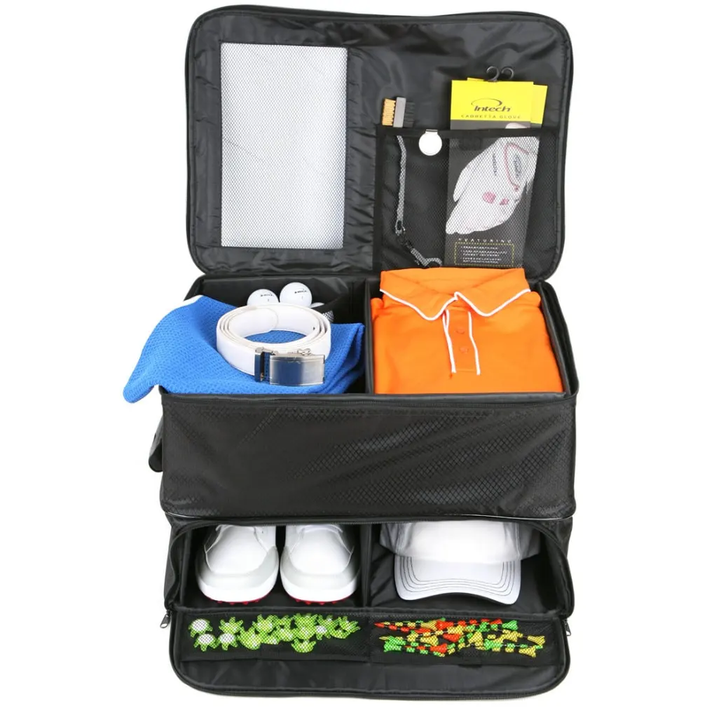 Intech Golf Trunk Organizer - Double Row 4 Intech Golf Trunk Organizer - Double Row - Image 4