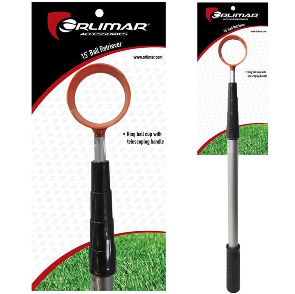 Orlimar 15-Foot Fluorescent Head Golf Ball Retriever 1 Orlimar 15-Foot Fluorescent Head Golf Ball Retriever