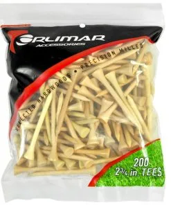 Orlimar 2-1/8 Inch Golf Tees 100-Pack - Natural
