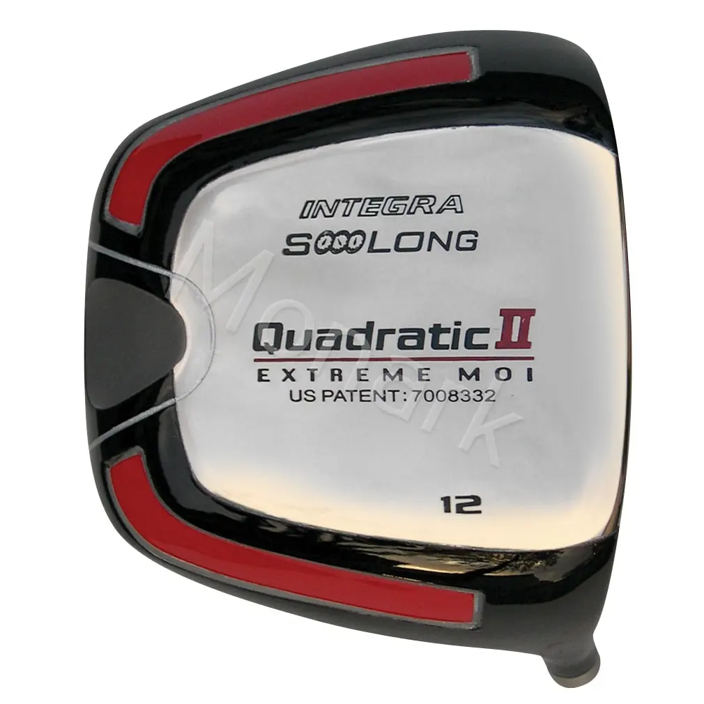Integra Golf Integra SoooLong Quadratic II Titanium Driver Head 1 Integra Golf Integra SoooLong Quadratic II Titanium Driver Head