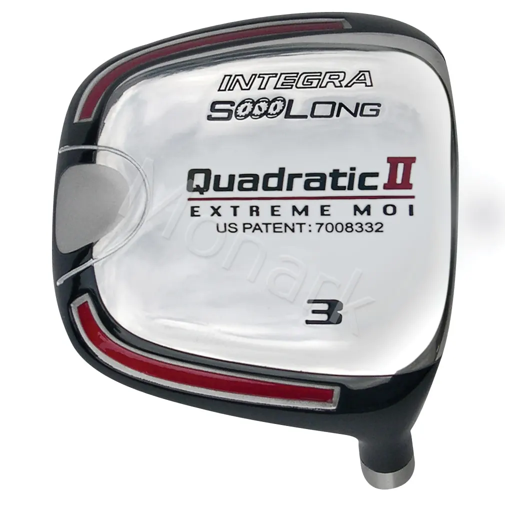 Integra Golf Integra SoooLong Quadratic II Fairway Wood Heads 1 Integra Golf Integra SoooLong Quadratic II Fairway Wood Heads