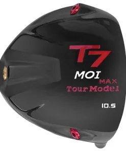 T7 Max MOI Triangular Black Titanium Driver Head