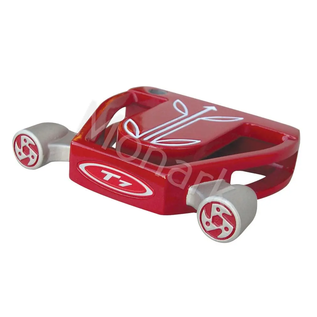 T-7 Twin Engine Red Mallet Putter Head 2 T-7 Twin Engine Red Mallet Putter Head - Image 2